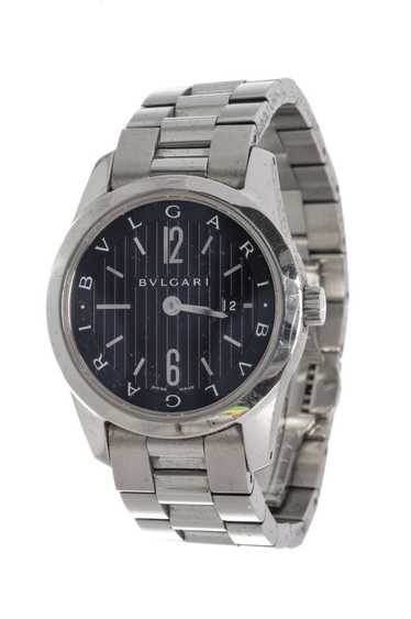 Bvlgari Bvlgari Silver Solo Tempo Quartz Watch