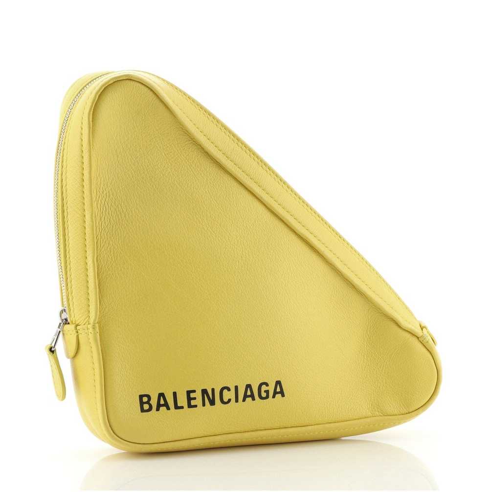 Balenciaga Balenciaga Triangle Pouch Leather Medi… - image 1