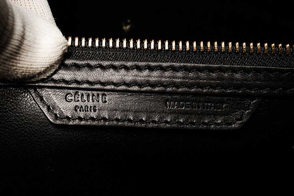 Celine Celine Black Multicolor Suede Leather Micr… - image 9