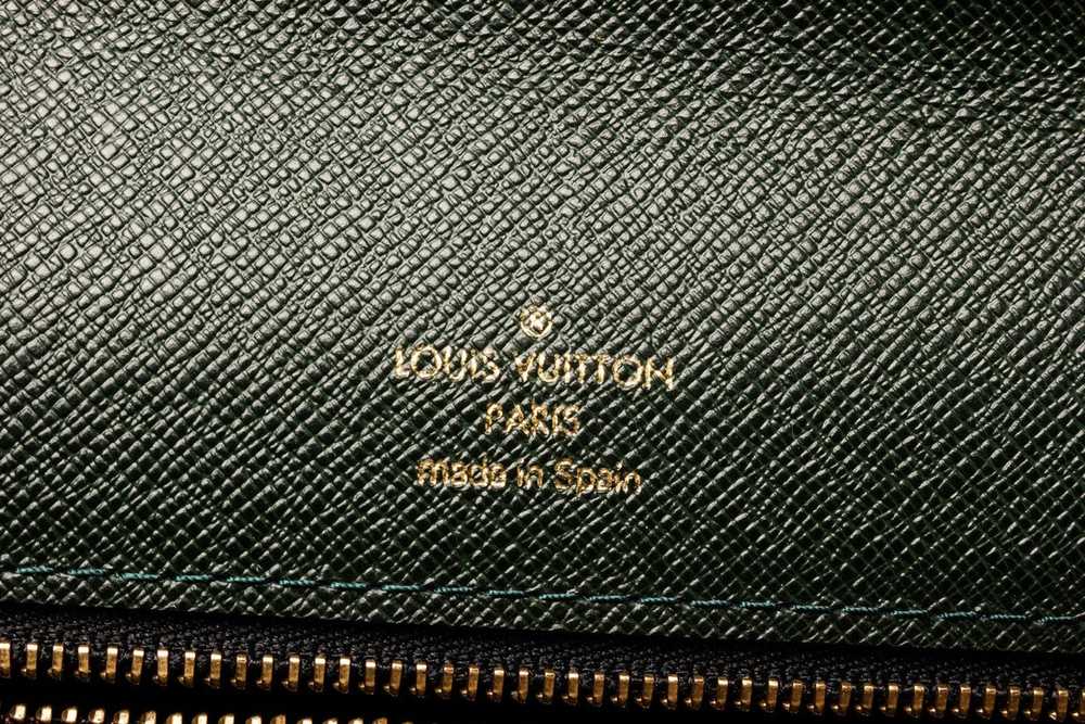 Louis Vuitton Louis Vuitton Black Leather Selenga… - image 5