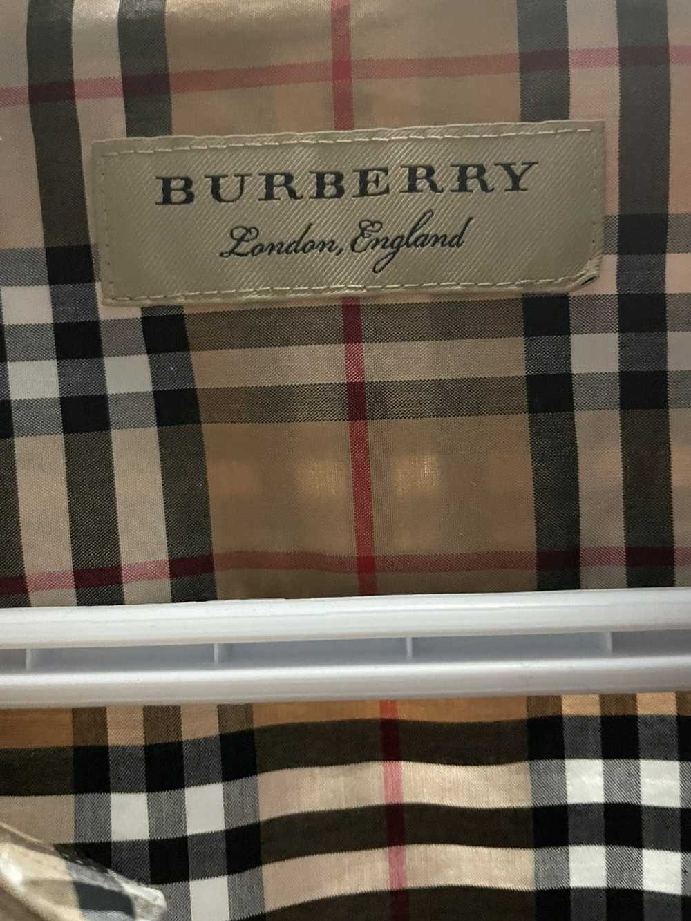 Burberry Burberry nova check modern dress shirt - image 2