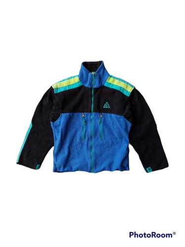 希少 90s Nike ACG MAKALU FLEECE JACKET POST JUNK / 90's NIKE ACG “MAKALU” Fleece Jacket Made In