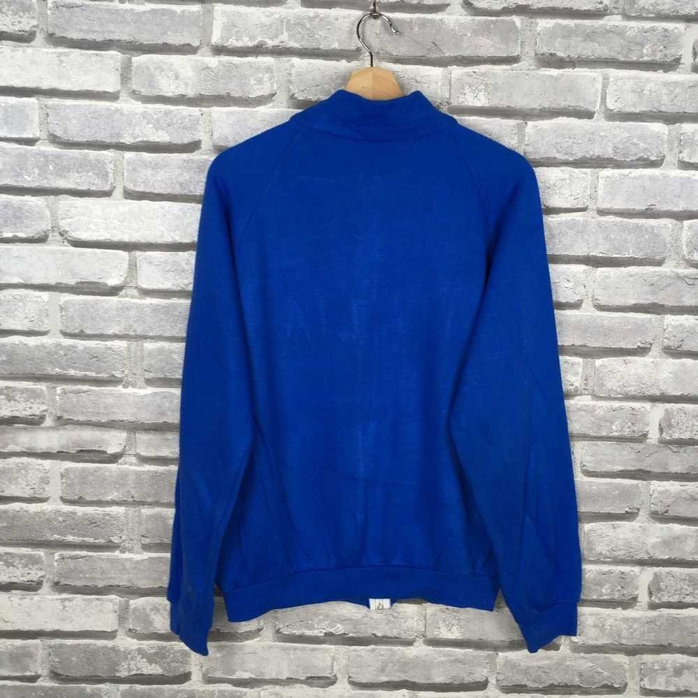 Vintage Vintage 90s ITALIA Zipper Sweatshirt Big … - image 3