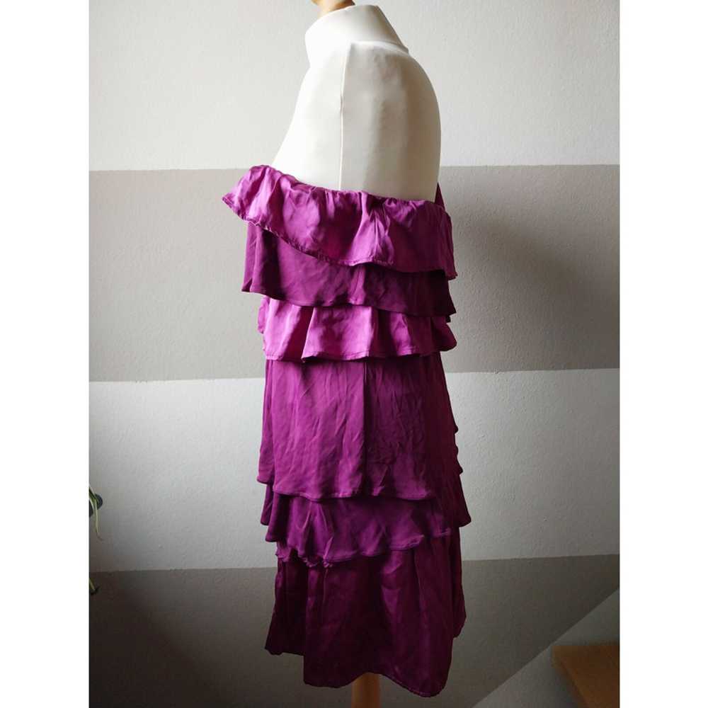 Max & Co Dress Silk in Fuchsia - image 4