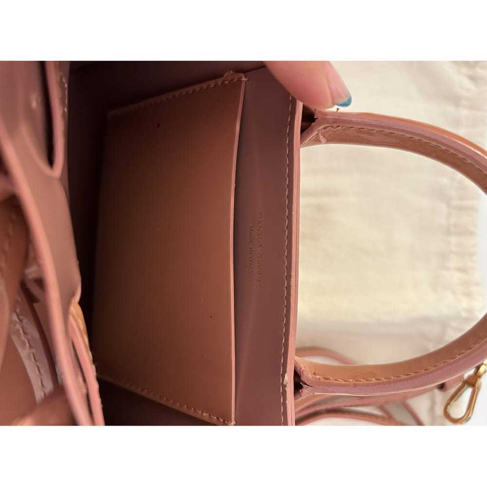 Mansur Gavriel Patent leather handbag - image 6