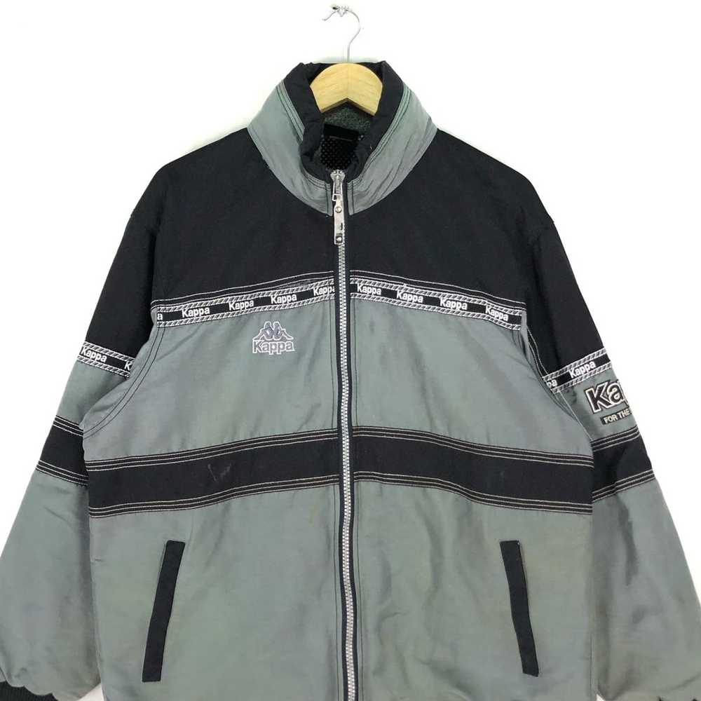 Japanese Brand × Kappa Vintage Kappa Zipper Trenc… - image 2