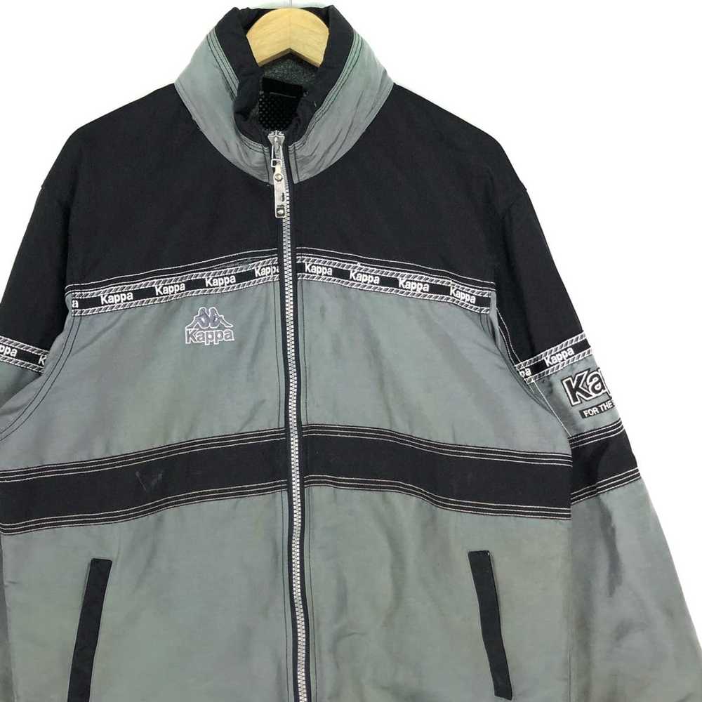 Japanese Brand × Kappa Vintage Kappa Zipper Trenc… - image 3