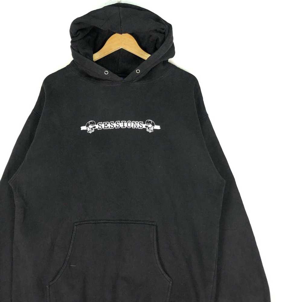 Japanese Brand × Sessions Session Spellout Hoodie… - image 3