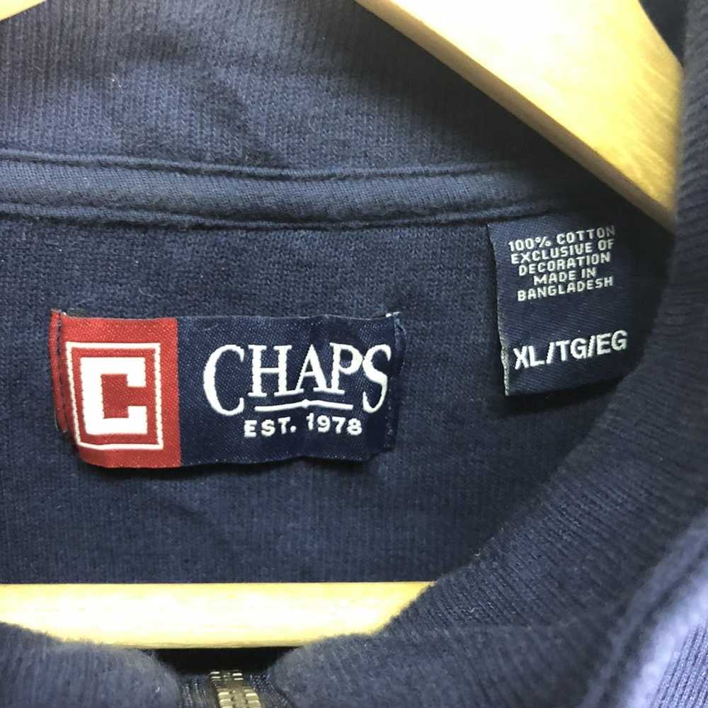 Chaps × Chaps Ralph Lauren Vintage Chaps Half Zip… - image 5