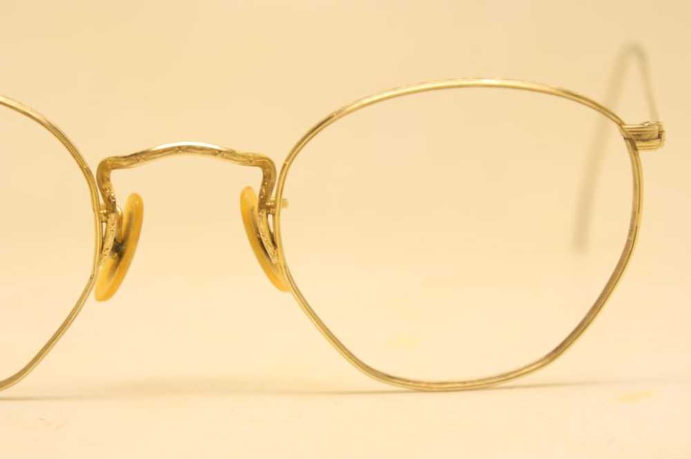 Antique Eyeglasses B&L Gold Filled Ful Vue Vintag… - image 3