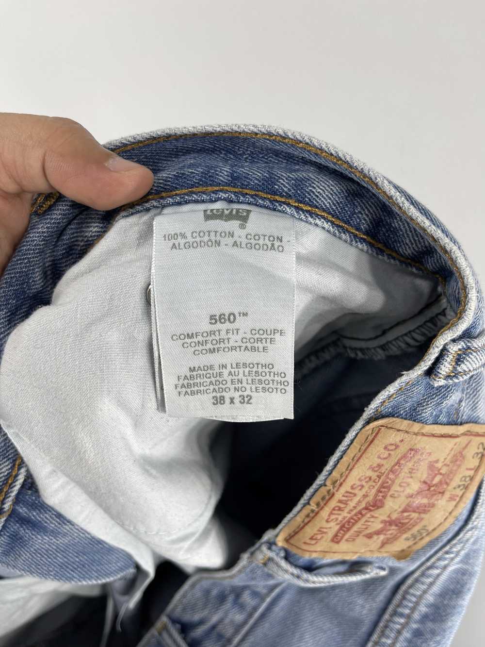 Levi's × Vintage W39 L31 Vintage Levis 560 Dirty … - image 7