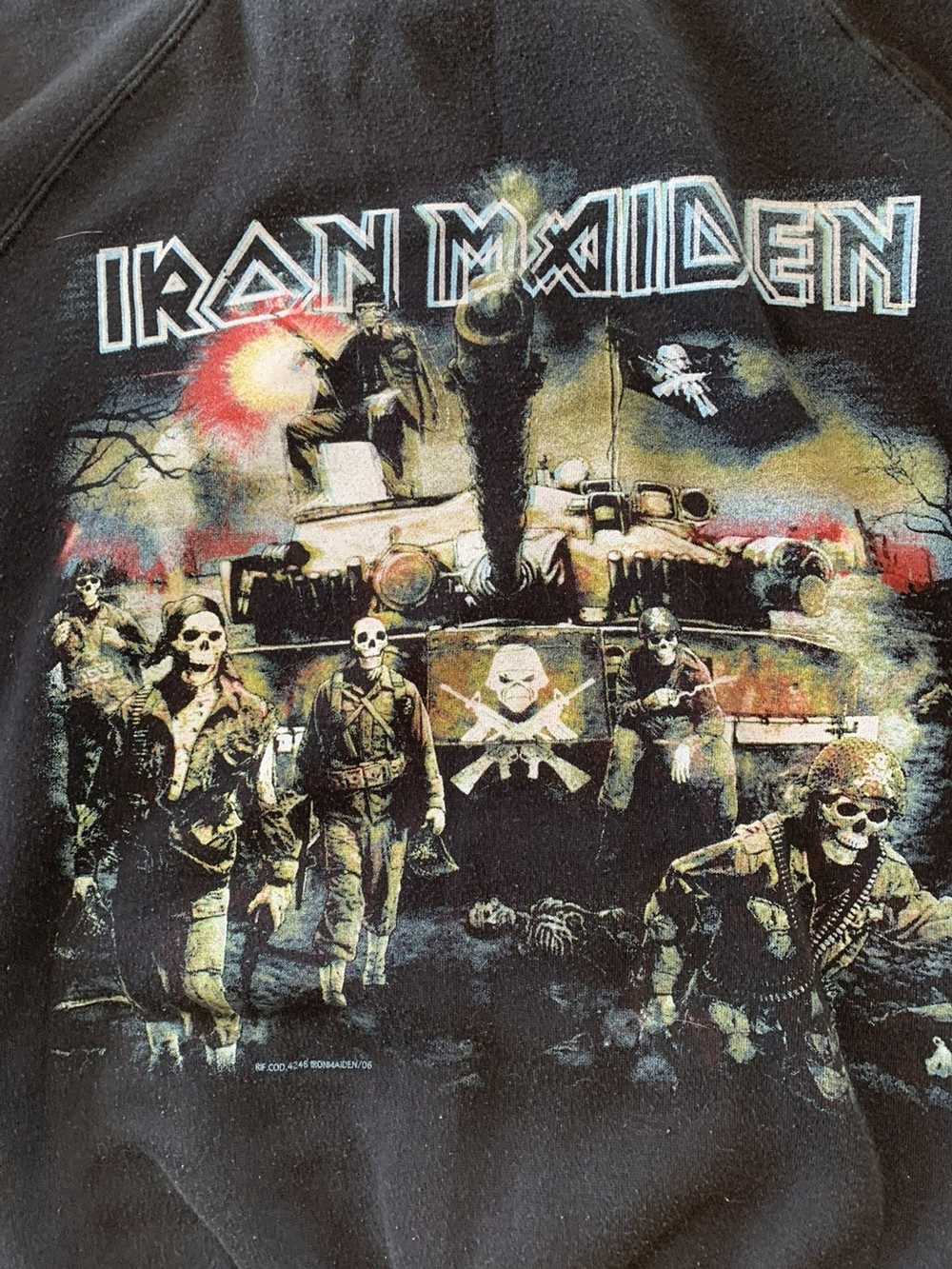 Band Tees × Iron Maiden × Vintage Vintage 2006 Ir… - image 7