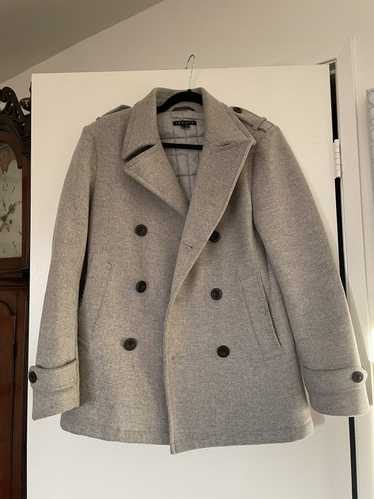 Theory Theory Double Breasted Wool Coat