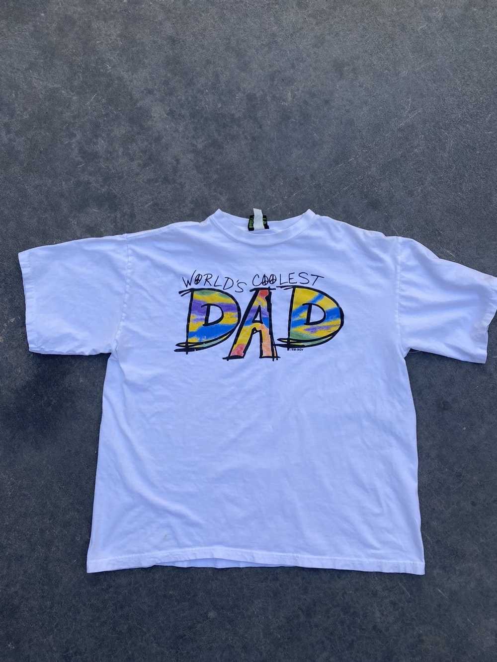 Vintage Worlds Coolest Dad Shirt - image 1