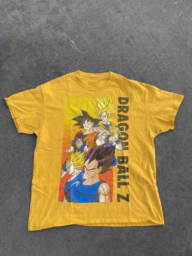 Vintage Y2K Dragon Ball Z Multiple Character Tee