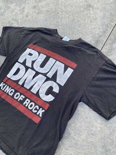 Vintage RUN DMC Tshirt Men's L 1987 Alstyle Tag Old S… - Gem