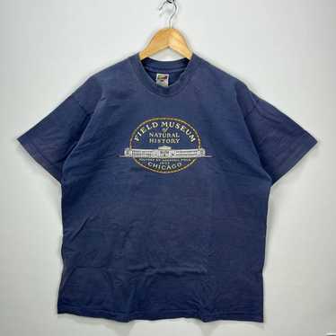 Vintage Vintage 90s Chicago Sun Faded Museum Fade… - image 1