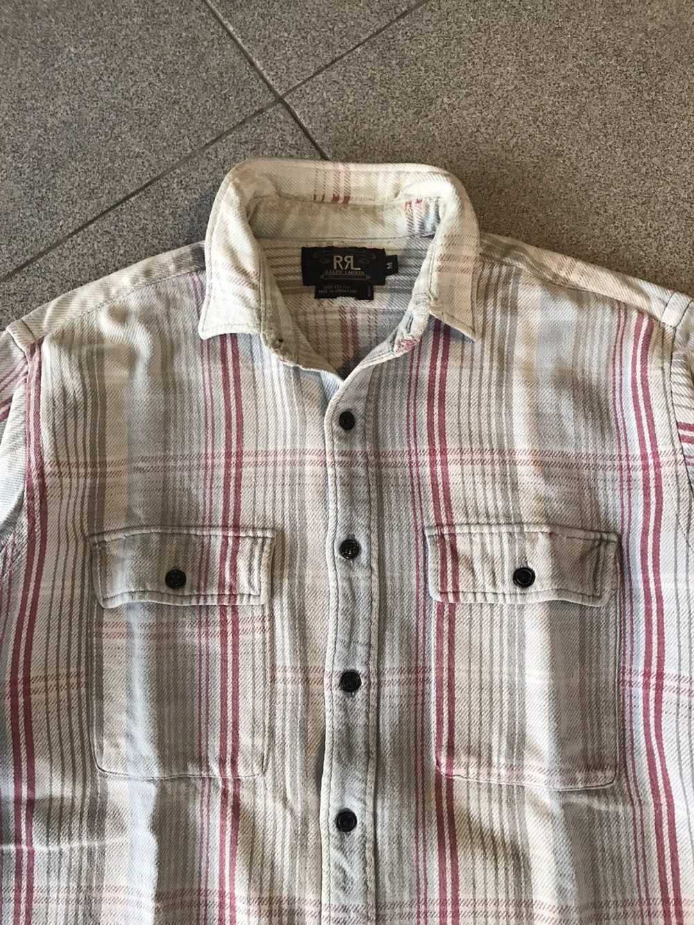 Rrl Ralph Lauren Rrl Double Rl Plaid Flannel Double P Gem