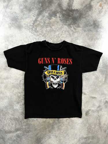 Guns N Roses Guns N Roses Black Skull Pistol Tee S