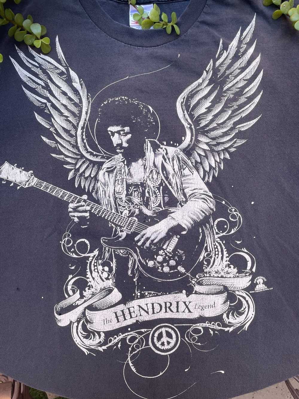 Jimi Hendrix × Vintage Y2K Jimmi Hendrix tee - image 3