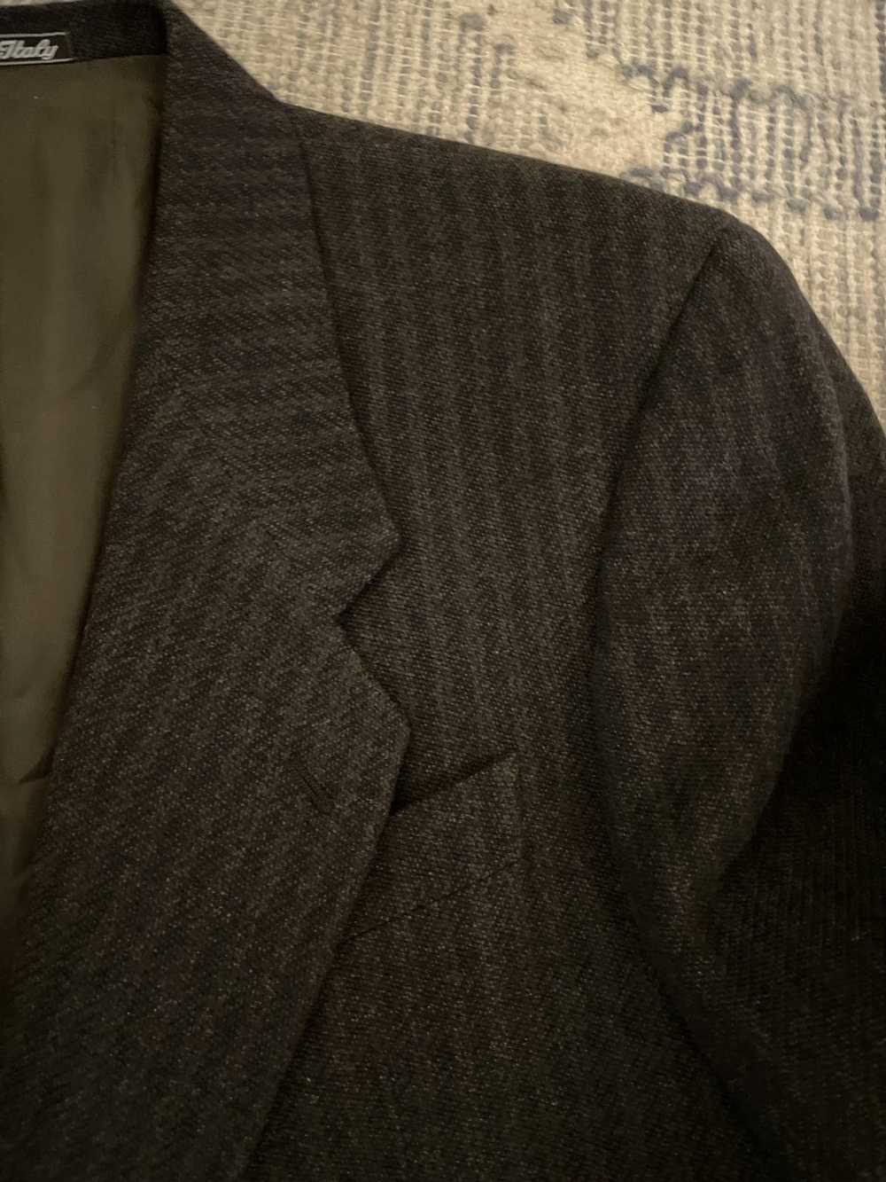 Giorgio Armani × Vintage Subtle Stripe Jacket - image 3