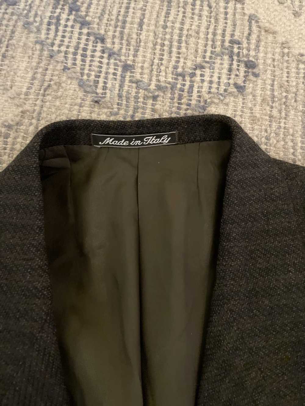 Giorgio Armani × Vintage Subtle Stripe Jacket - image 4