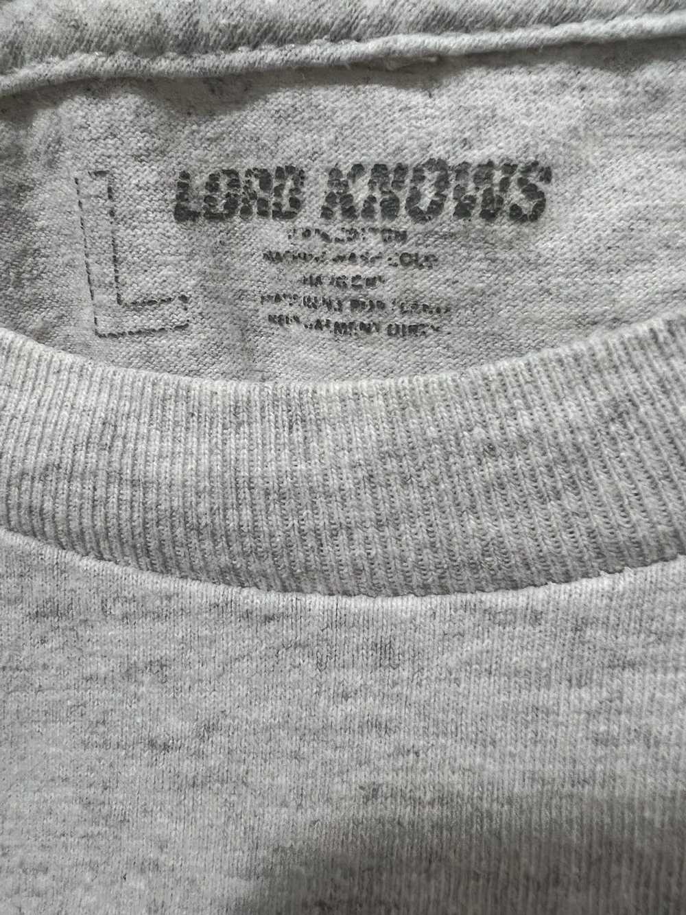 Lxrdknows Lord Knows 5 Year Anniversary Shirt - image 3