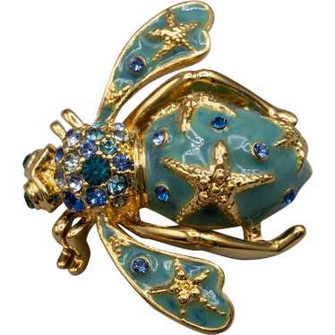 Joan Rivers Summer Bee Pin Brooch - image 1