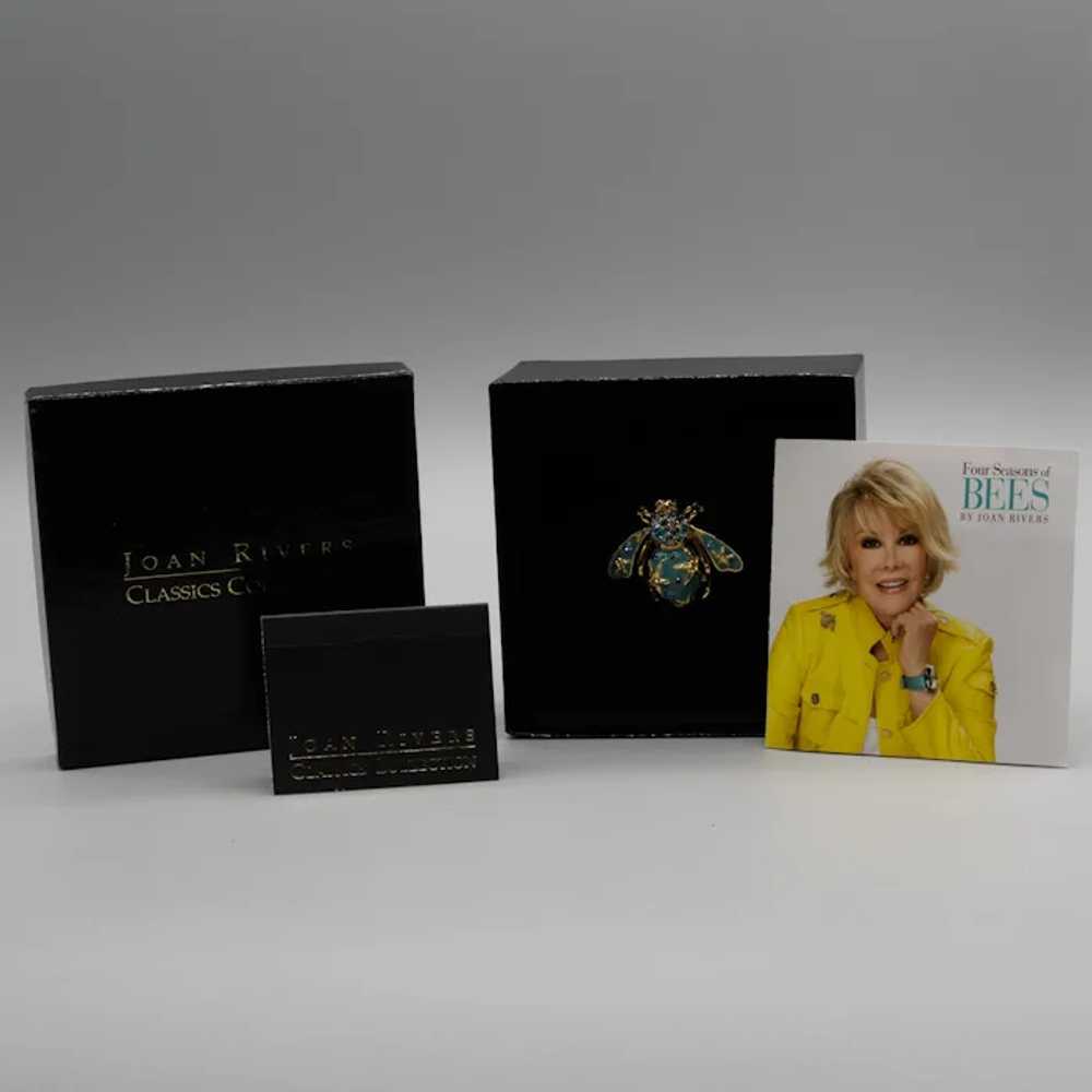 Joan Rivers Summer Bee Pin Brooch - image 2