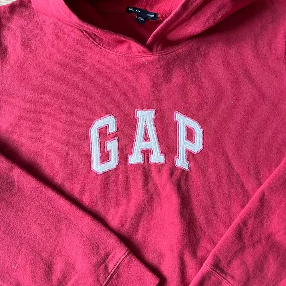 Gap × Streetwear × Vintage Gap Vintage Pink Hoodi… - image 2