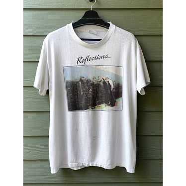 Hanes 1980s Paper Thin "Reflections" Tee - image 1