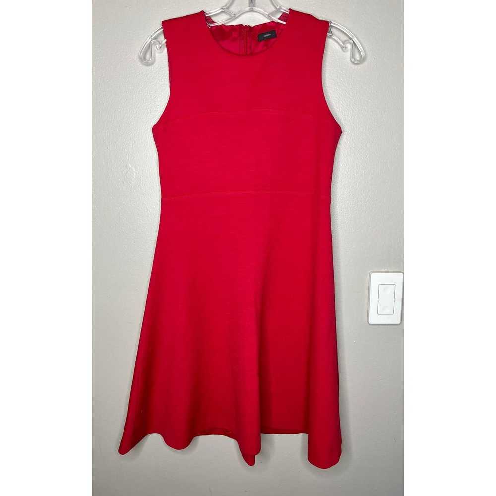 Joseph Joseph Dora Red Knit Sleeveless Dress $525… - image 5