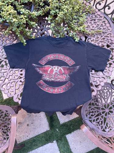 Aerosmith × Vintage Y2K Aerosmith Boston tee