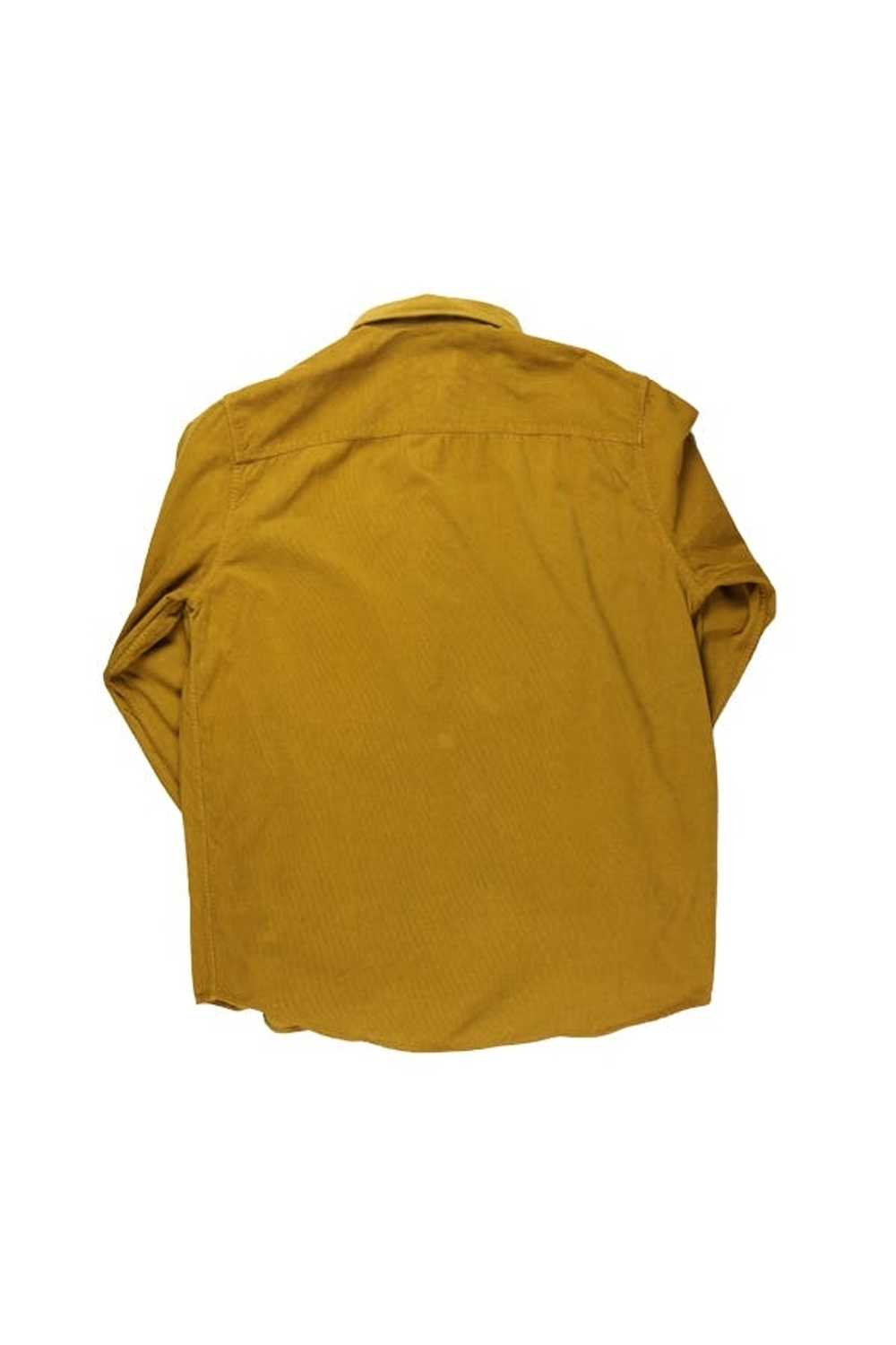 A.P.C. APC Mustard Corduroy Shirt XL - image 2