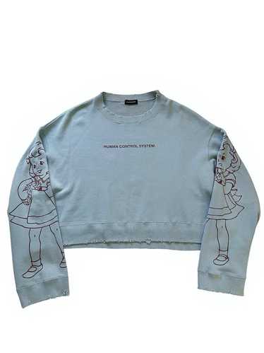 Undercover Aw17 Undercover Cropped Sweatshirt - image 1