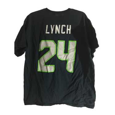 Reebok Authentic Marshawn Lynch Seahawks Jersey Mens XXL NFL Beast