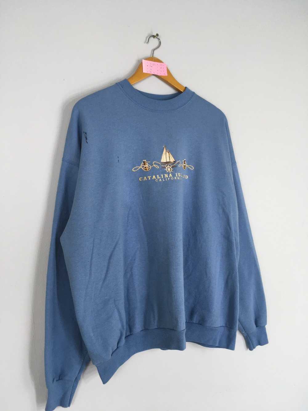 Hanes × Vintage Vintage 90s CATALINA ISLAND CALIF… - image 3