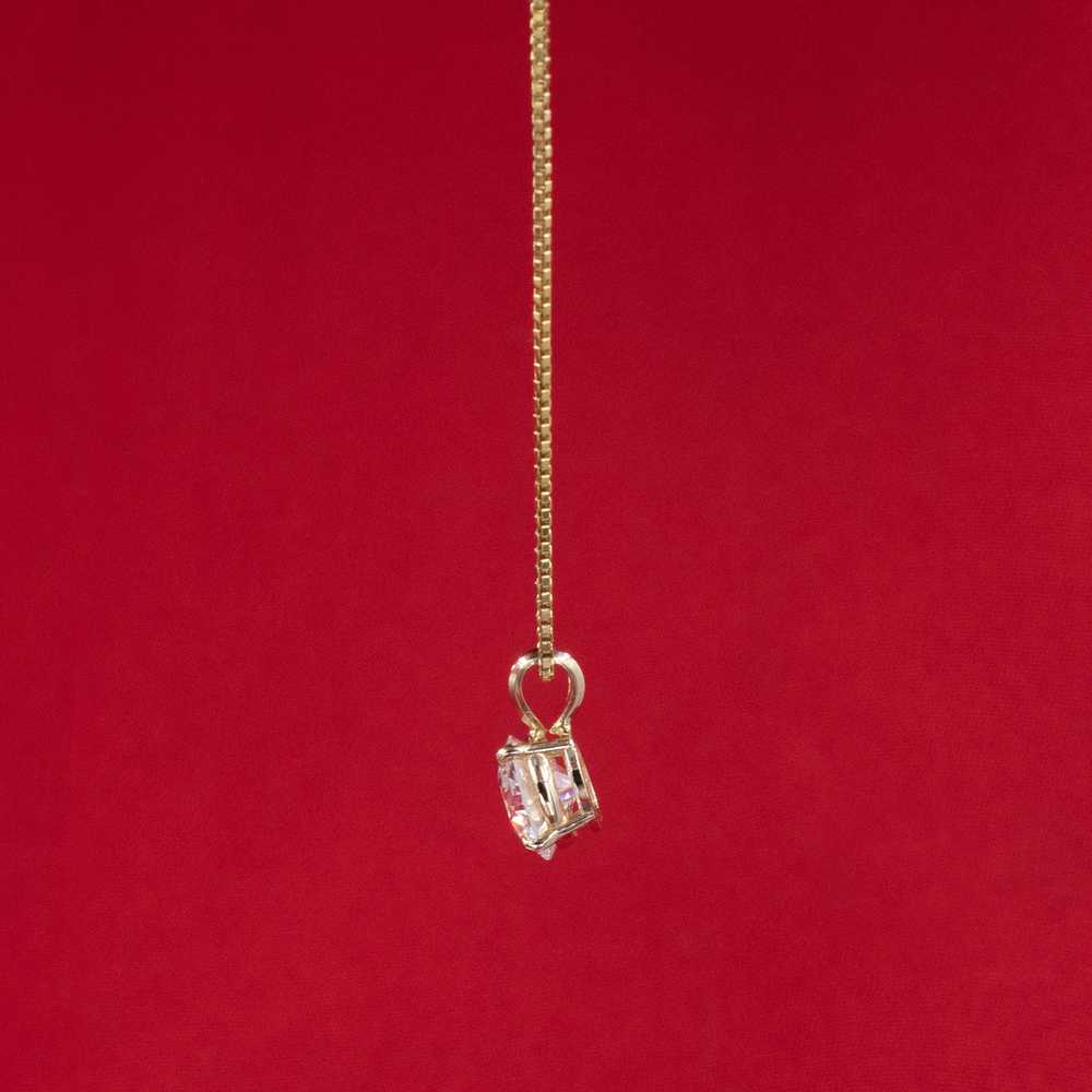 1.65 Carat Diamond Solitaire Pendant c1920 - image 2