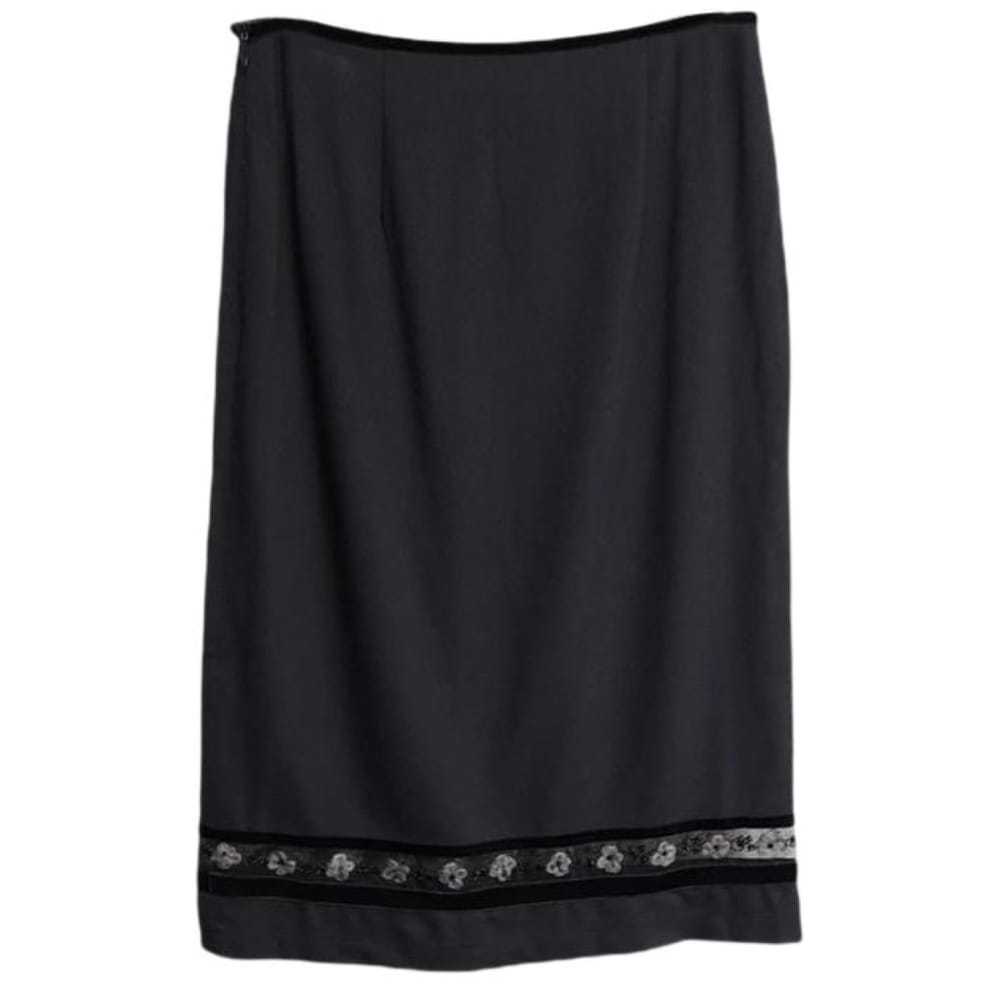 Moschino Velvet skirt - image 1