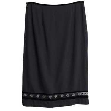 Moschino Velvet skirt - image 1