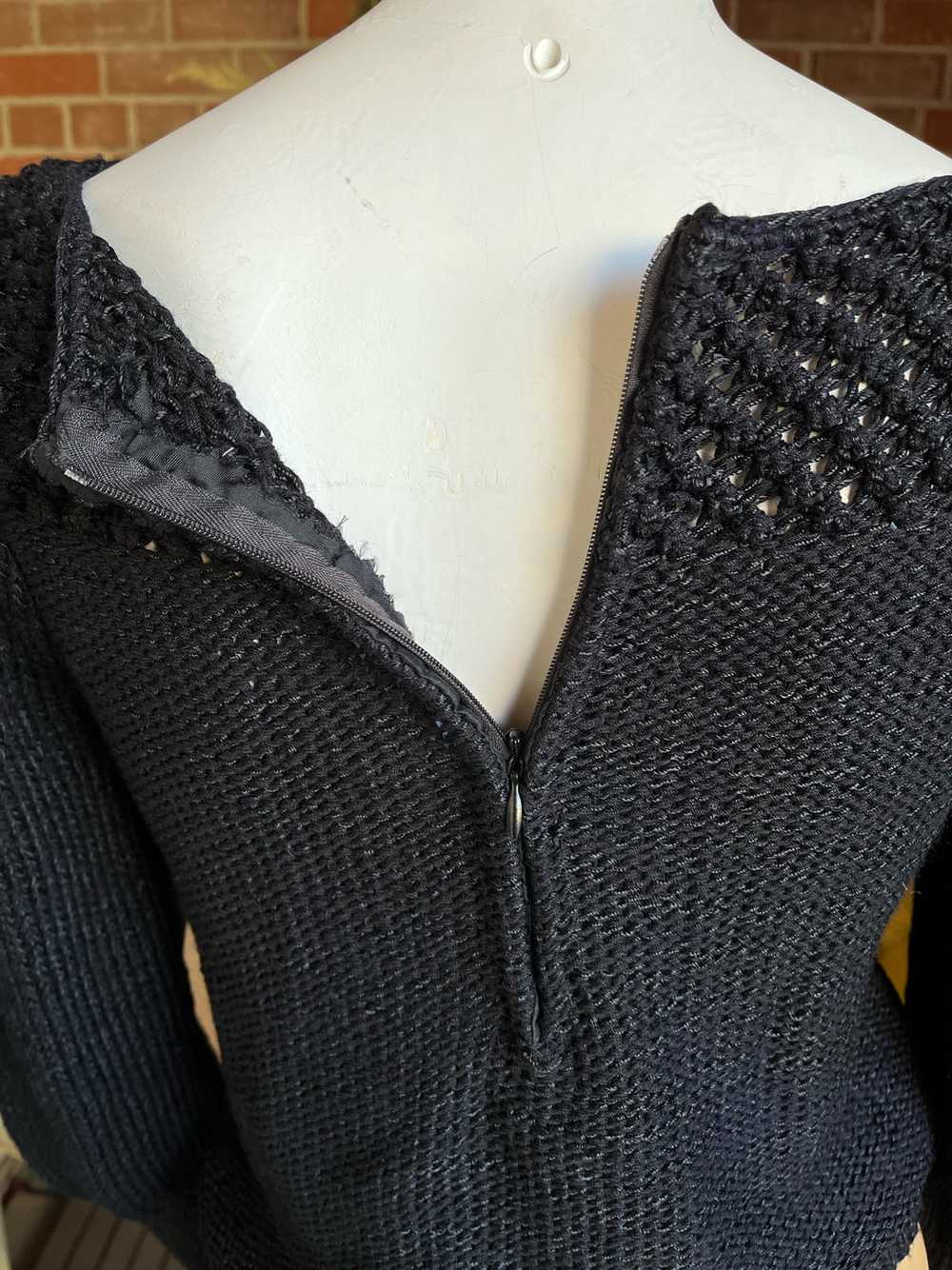 1980s Beaded Knit Sweater - image 9