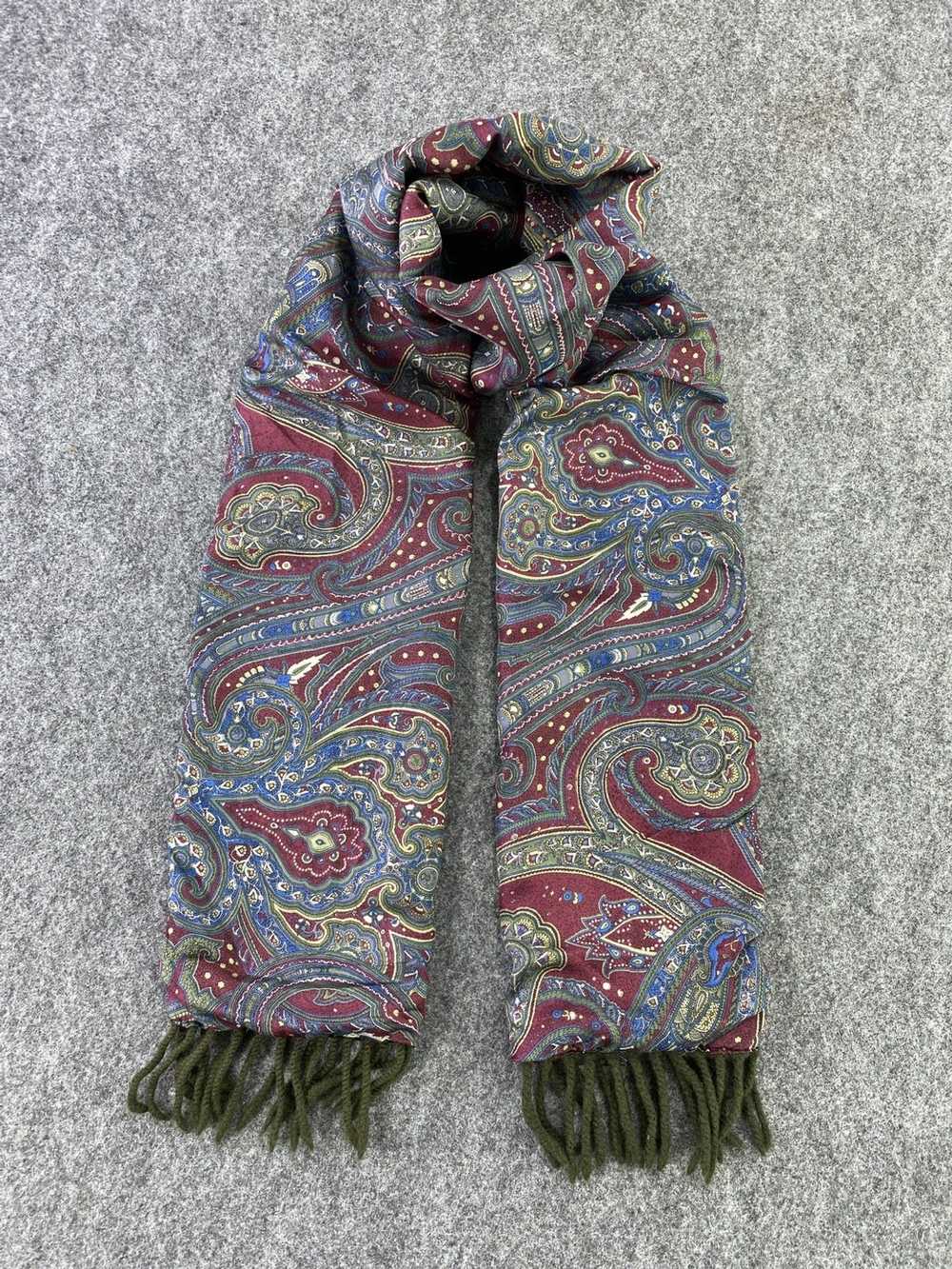 Luxury × Other × Winter Session Paisley Wool Silk… - image 1