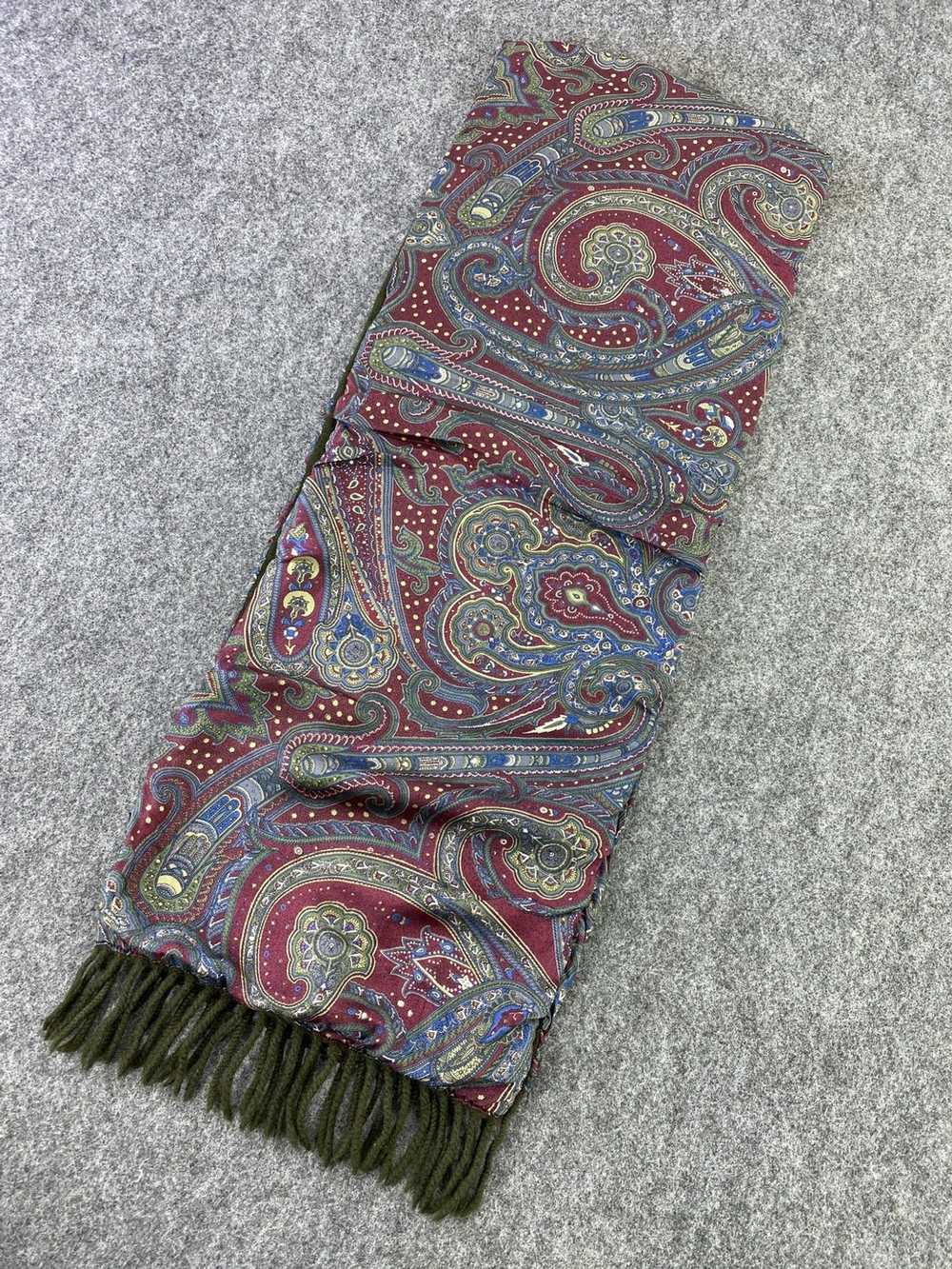 Luxury × Other × Winter Session Paisley Wool Silk… - image 3
