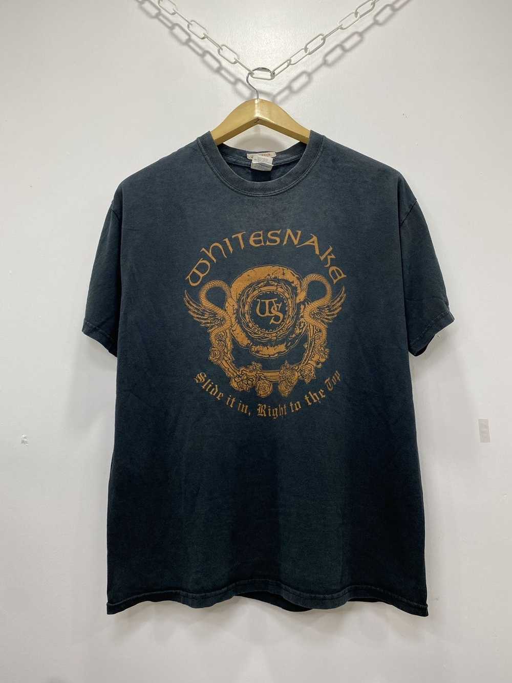 Band Tees × Vintage Vintage whitesnake Shirt - image 3