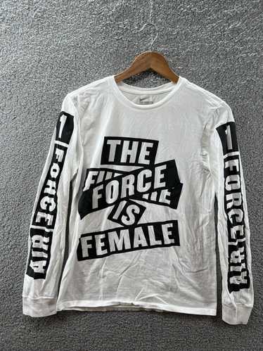 Nike The Nike Tee AF1 Force Is Female White Longsl