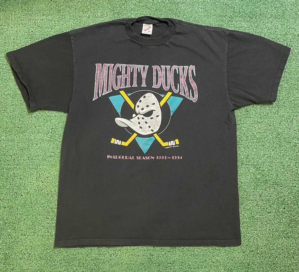 Jerzees Vintage Mighty Ducks T Shirt - image 1