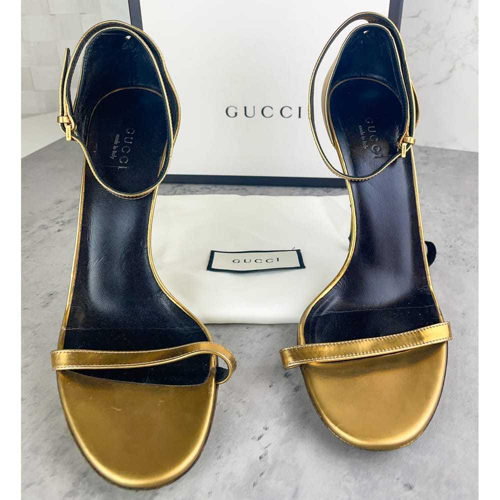 Gucci Patent leather sandal - image 5
