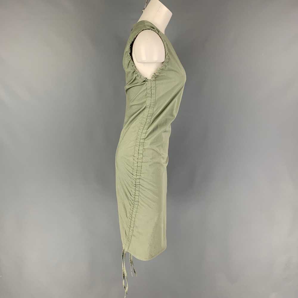 Other Khaki Cotton Sleeveless Dress - image 2