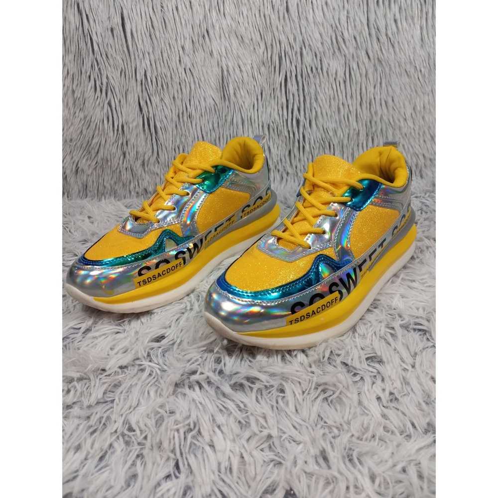 Other Bling Sport Sosweet Womans 9.5 Yellow Comfo… - image 5