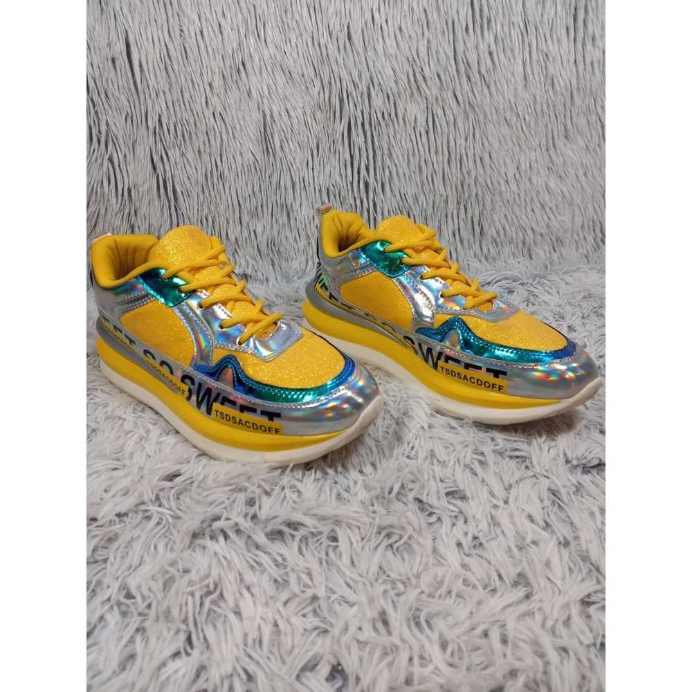 Other Bling Sport Sosweet Womans 9.5 Yellow Comfo… - image 6